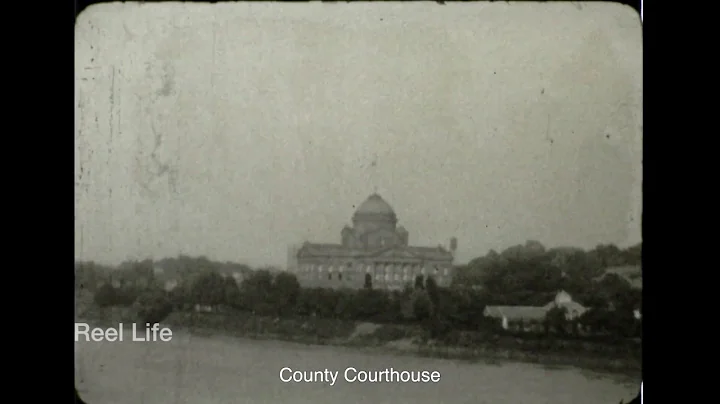 1928, Very early dash-cam, driving around Wilkes-B...