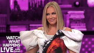Celebrity Jenny McCarthy Wahlberg Breaks Down RHOC Drama | WWHL Net Worth
