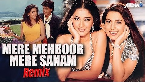 8K Remastered | Mere Mehboob Mere Sanam | Udit & Alka | Duplicate | Shah Rukh Khan, Juhi Chawla | 4K