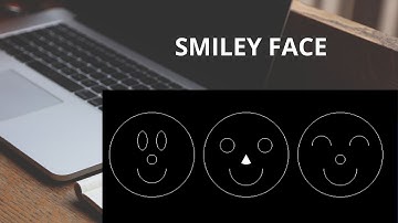 3 smiles using  computer graphics||Smiley Face Using cg||create smiley face in C++ using CG||