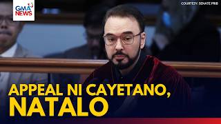 RECAP - Court rejects Alan Cayetano's plea to defer determination of voting threshold | GMA News screenshot 5