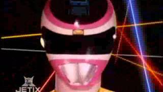 Power Rangers In Space - Power Rangers First Team Morph