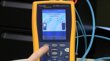Testing SC to SC Duplex Fibers (DTX-FI-104)