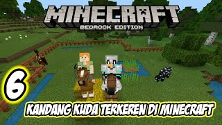 Minecraft Survival Indonesia : Kandang Kuda Terkeren di Minecraft #6 |ft. Ursula-Minecraft 1.14 2020