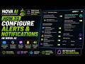 HOW TO Configure Alerts &amp; Notifications in NOVA AI | Email, Slack, SMS &amp; Quiet Hours