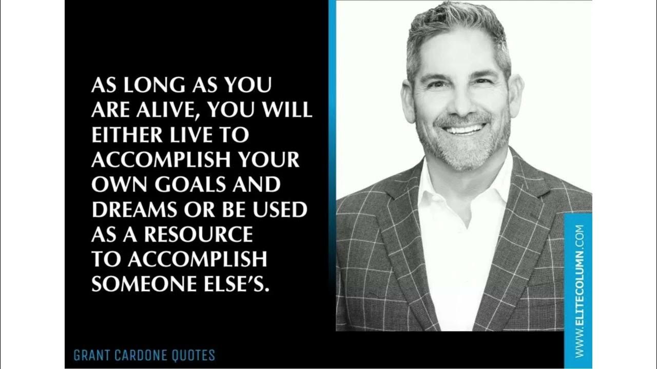 Grant Cardone Motivational Speech Compilation YouTube