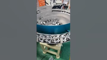 FD-XY S thread rolling machine with vibration bowl is used for making external thread on metal parts