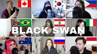 Who Sang It Better : BTS (방탄소년단) 'Black Swan'(canada,brazil,russia,australoa,lebanon )