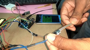 blind people announcement using arduino bluetooth and flex sensors