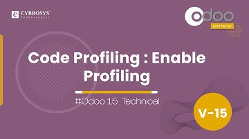 Code Profiling in Odoo 15 | How to Enable Profiling on Odoo 15 `Developer Mode | New Feature