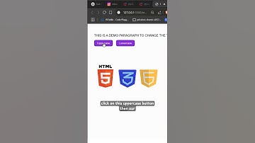 Project using HTML CSS and JavaScript || Web development Interview #shorts #javascript