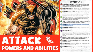 HOW TO PLAY: Heroclix Rules - ATTACK Powers and Abilities 2024