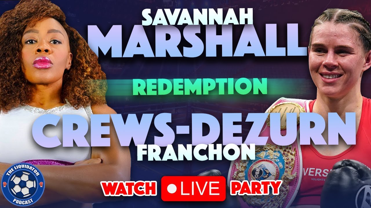 MARSHALL vs CREWS-DEZURN LIVE Stream Full Fight Boxing Match Watch Party Livestream