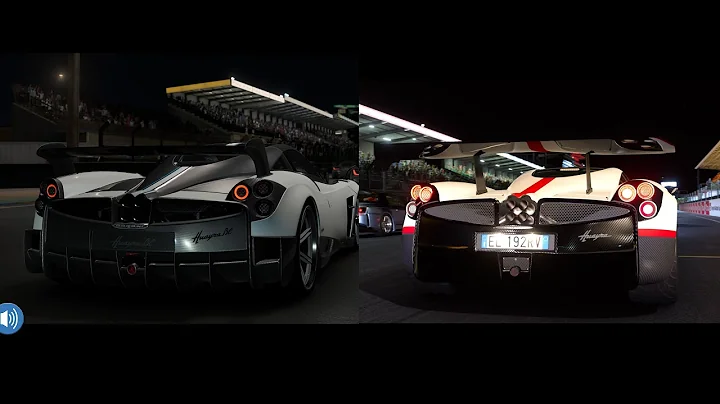 Forza Motorsport 2023 vs Gran Turismo 7 Comparison Graphics & Sound - Le Mans Pagani, Midnight