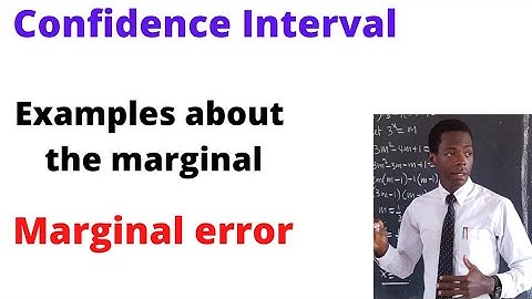 finding n given marginal error...........#africastruggle