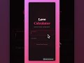 Are we compatible? Try it or make yours at: https://love-calculator.runable.run/