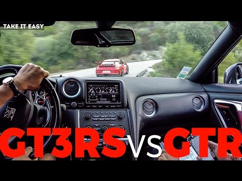 Nissan GTR vs Porsche 991 GT3 RS