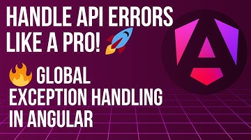 Handle 500 Errors Gracefully in Angular 🚀 | Global Exception Handling & Toastr Notifications