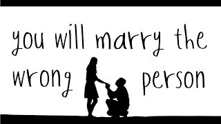 Tom Rosenthal - You Will Marry The Wrong Person (Lyrics) chords