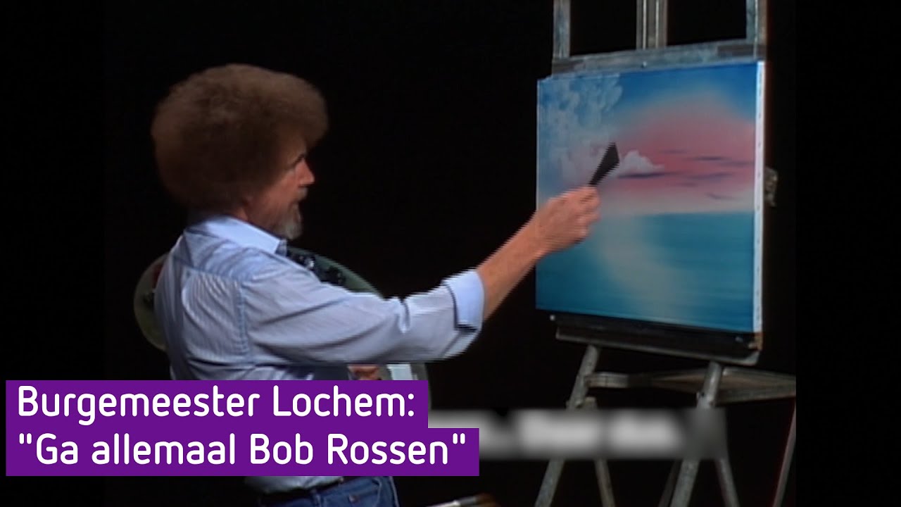 Schilderen Maar! Oproep Om Eigen Bob Ross Te Maken - Youtube