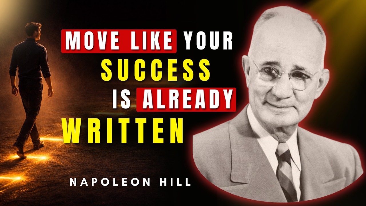 Move Like Success Is Already Written For You | Napoleon Hill - YouTube