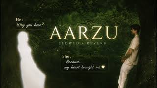 Aarzu - Asim Azhar (Slowed + Reverb) 🎧 | Noor Khan Edit | Madhurxo