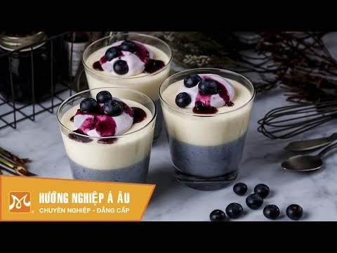 Video: Mousse Nam Việt Quất Với Bột Báng