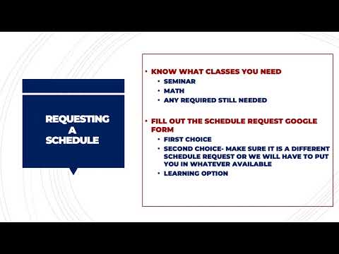 Paradigm High School - Scheduling Tutorial