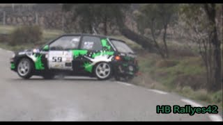 Rallye des Roches Brunes 2018(Show and Mistakes) By HB Rallyes42 [HD]