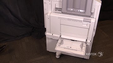 Xerox® WorkCentre® 7855 Family  Locating the Serial Number No Audio