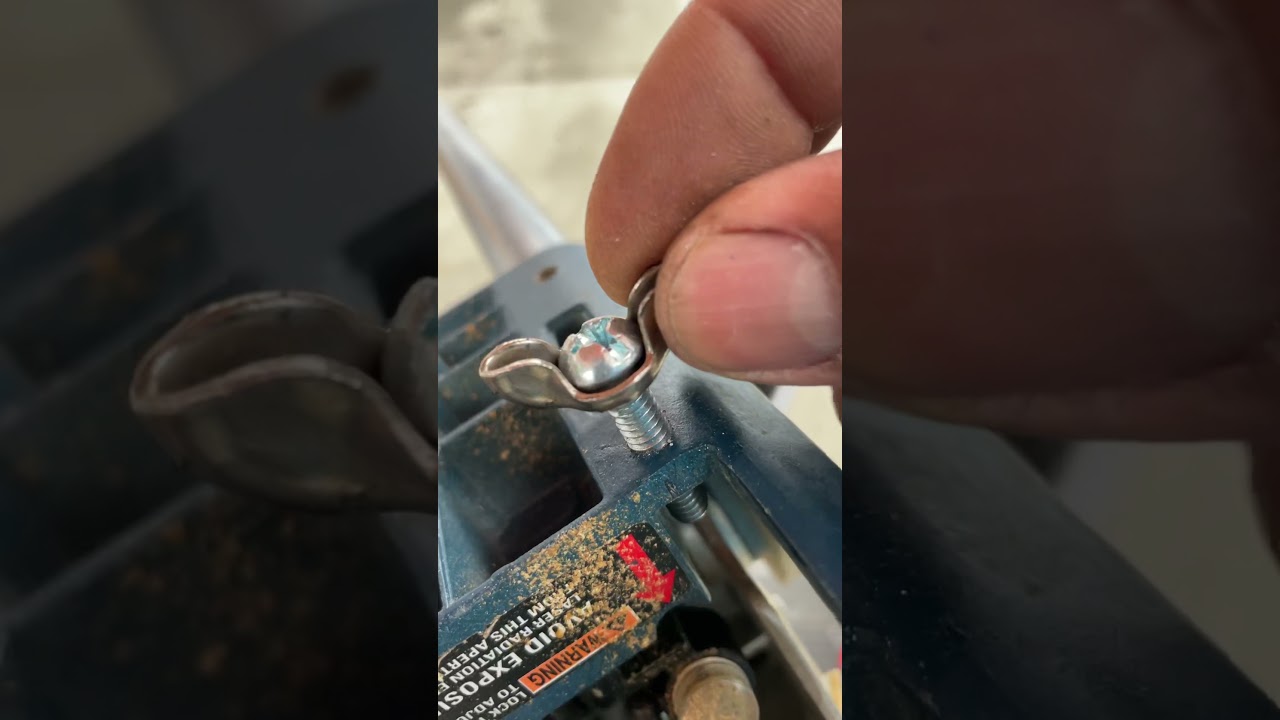 Ryobi 10 in miter saw adding a depth stop YouTube