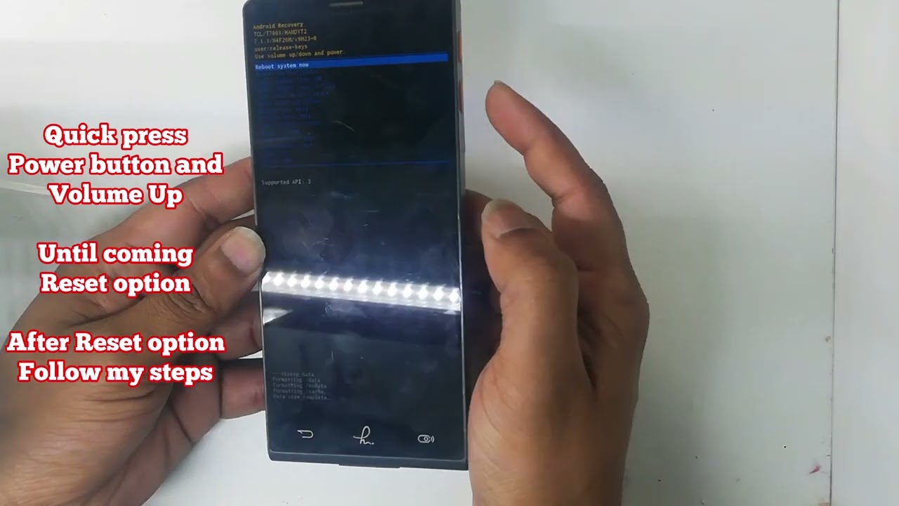 HANDY T2 (T700X) Hard Reset Factory Reset Wipe Unlock Pattern Password Pin