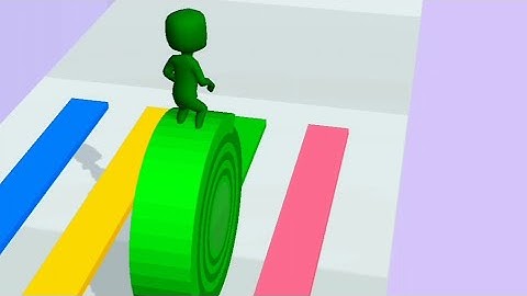 Layers Roll - All Level Gameplay (Android, iOS) Walkthrough Part 1 Level 1-3