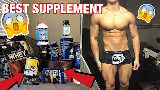 Best Supplements To Build Muscle (FASTER) | Secret Supplements | What I Took to Get Big