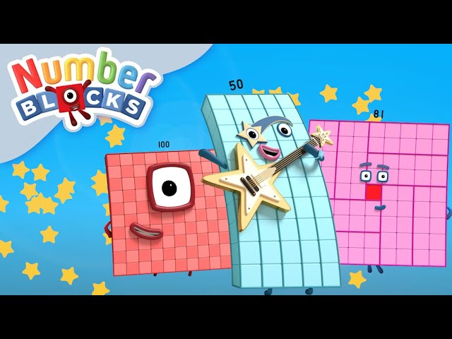 Learn To Count - Big Numbers! | Numberblocks 1 Hour Compilation | 123 - Numbers Cartoon For Kids