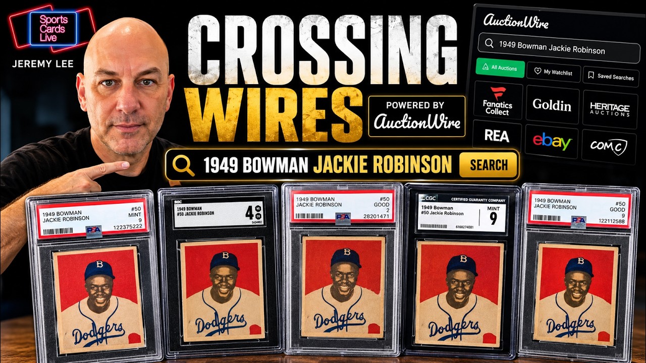A Look at Every 1949 BOWMAN JACKIE ROBINSON Currently at Public Auction & Some Private Dealers Too