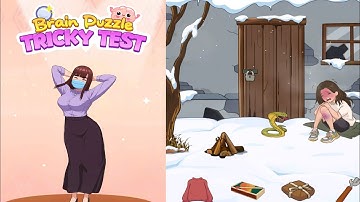 brain puzzle tricky test level 28. walkthrough gameplay