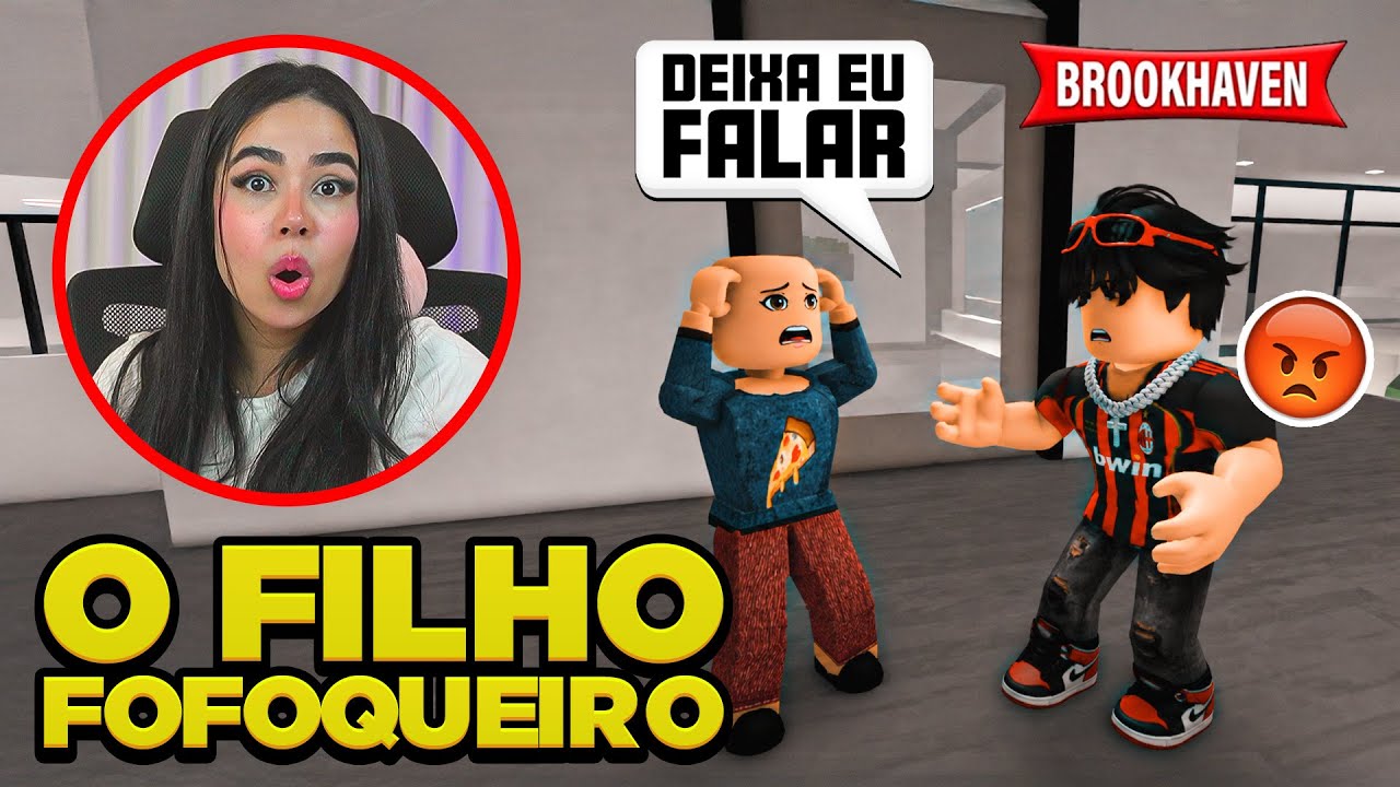 ENTREI NA CASA DA FAMÍLIA E ME DESCOBRIRAM EM BROOKHAVEN 