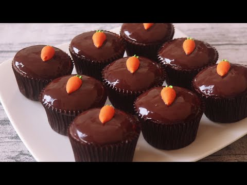 คัพเค้กช็อคโกแลตแลต Chocolate Cupcakes l ครัวป้ามารายห์