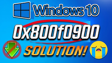 Fix Windows Update Error 0x800f0900 in Windows 10 [4 Solutions] 2025