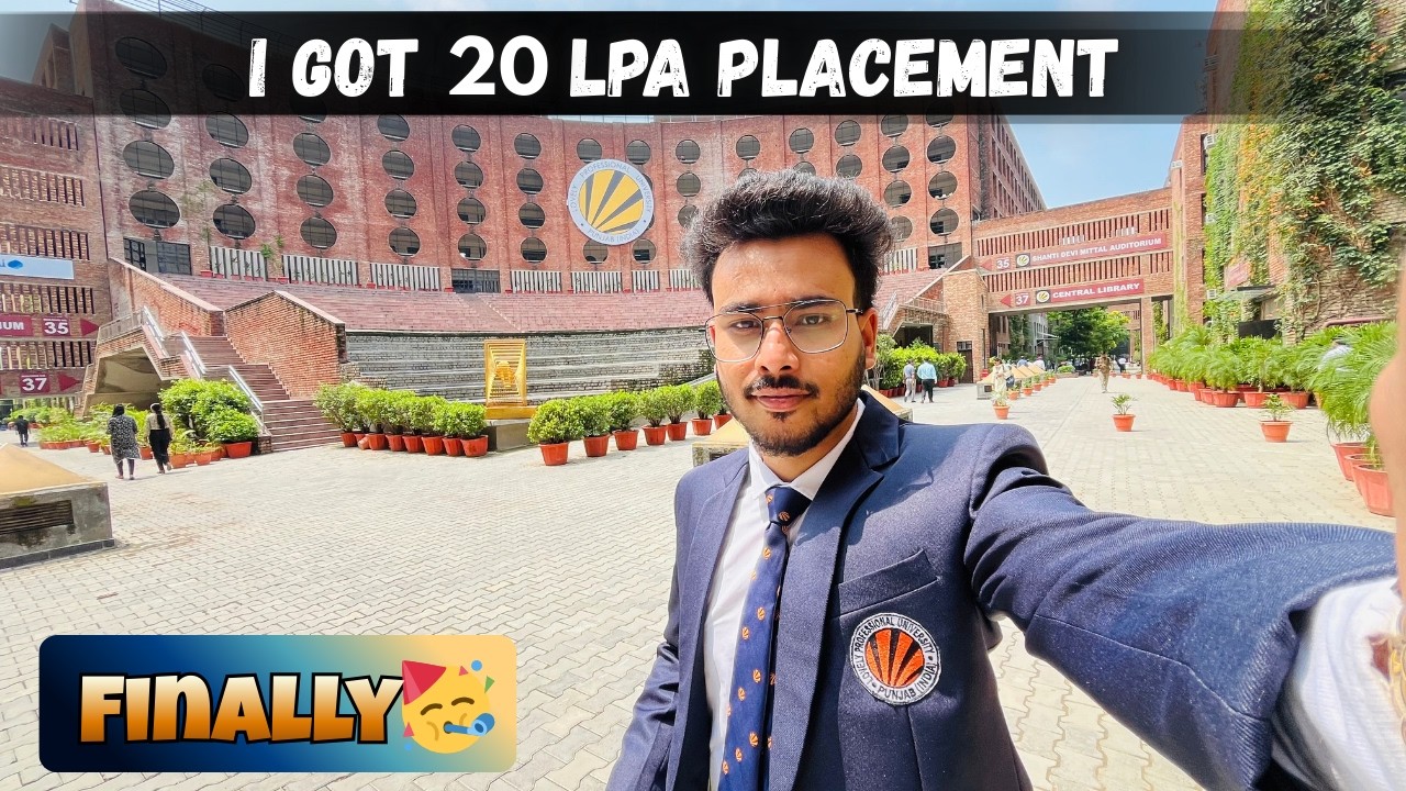 I Got 20 LPA Placement as a B.Tech CSE Student🥹