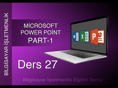 İŞLETMENLİK DERS 27 | POWER POİNT PART-1