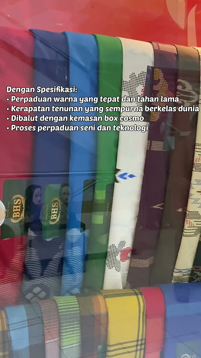 Rekomendasi SARUNG TERBAIK 2025 Sarung Premium