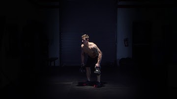 Dual Arm Kettlebell Bent Over Row