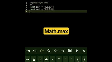 Math.max | javascript tutorial #shorts #html #javascript