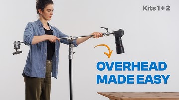 Unlock Perfect Overhead Shots | Kupo C Stand Overhead Kits 1 & 2