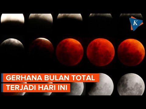 Video: Pukul berapakah gerhana bulan di Oregon?