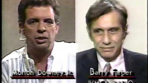 WOR News, Sara Lee Kessler, Morton Downey Jr., Bar...