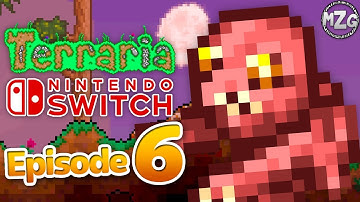 Terraria Nintendo Switch Gameplay Walkthrough - Part 6 - Blood Moon!? Zombie Attack!