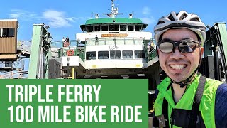 The Perfect Seattle Bike Excursion: Triple Ferry Imperial Century Group Ride Vlog